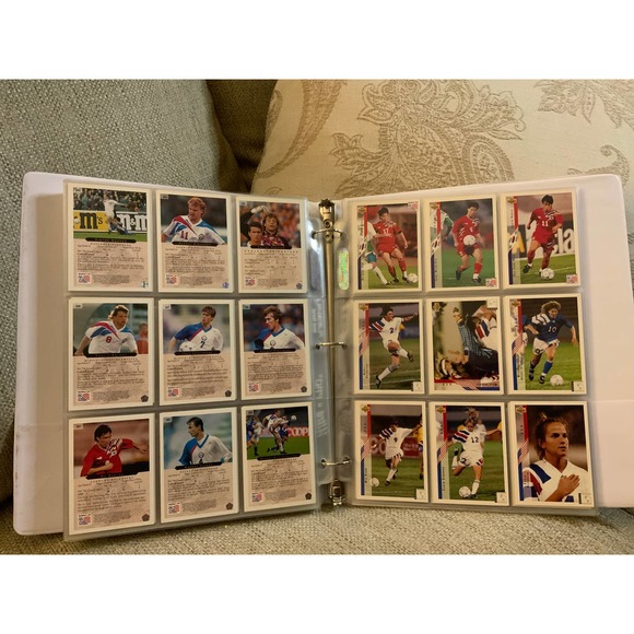 1994 Upper Deck World Cup USA Contenders Complete Set Cards #1-330 - Mia Hamm RC - Picture 6 of 14